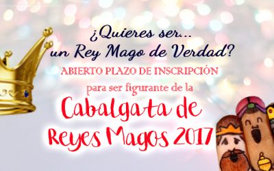 Participa de figurante en la Cabalgata de Reyes 2017