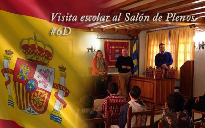 Visita de los niños al Ayuntamiento con motivo del 6D