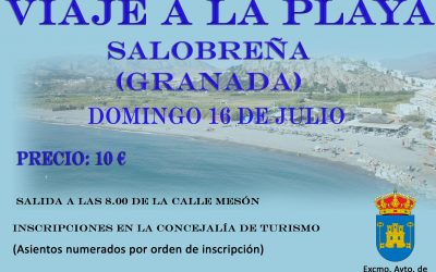 VIAJE A LA PLAYA DE SALOBREÑA
