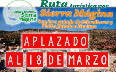 SENDERISMO APLAZADO AL 16 MARZO