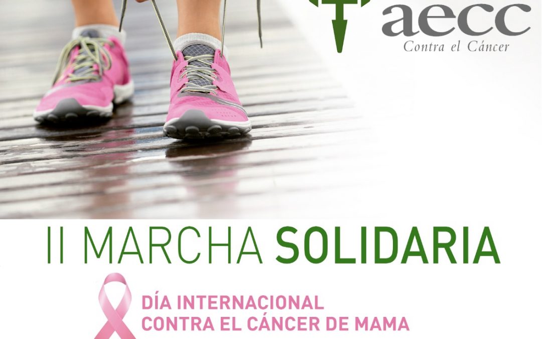 II MARCHA SOLIDARIA PARA APOYAR EL CÁNCER DE MAMA