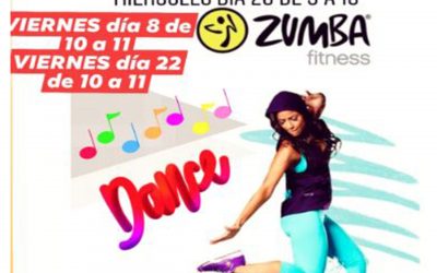 CLASES DE ZUMBA EN EL MES DE NOVIEMBRE