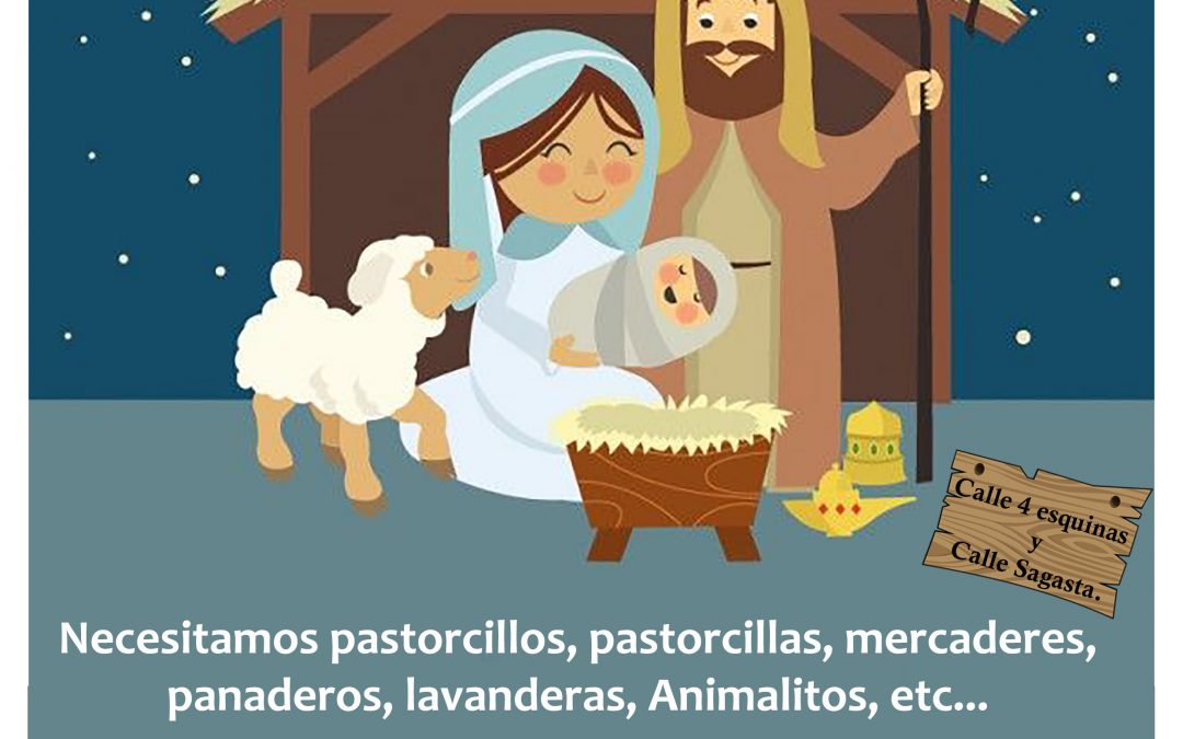 ¿QUIERES PARTICIPAR EN EL BELÉN VIVIENTE DE ESTAS NAVIDADES?