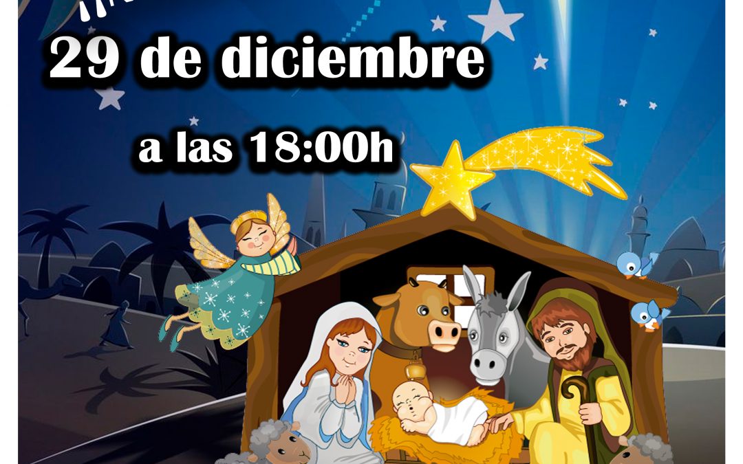 NUEVA FECHA: 29 DE DICIEMBRE ¡SE ARMÓ EL BELÉN!