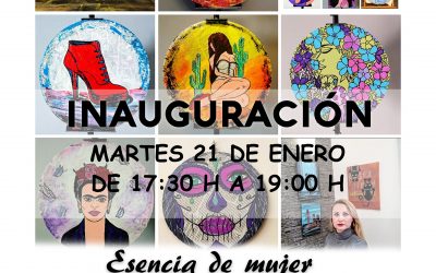 INAUGURACIÓN DE LA EXPOSICIÓN DE PINTURA «ESENCIA DE MUJER» POR LA AUTORA IRENE CORTÉS