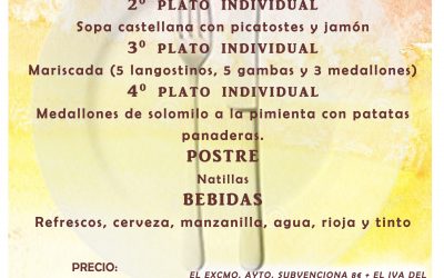 RECOGIDA DE TICKETS PARA PRÓXIMOS EVENTOS DE LAS FIESTAS EN HONOR A SAN SEBASTIÁN