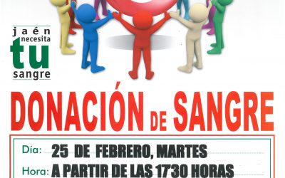 Donación de Sangre, 25F, en el Hogar del Jubilado