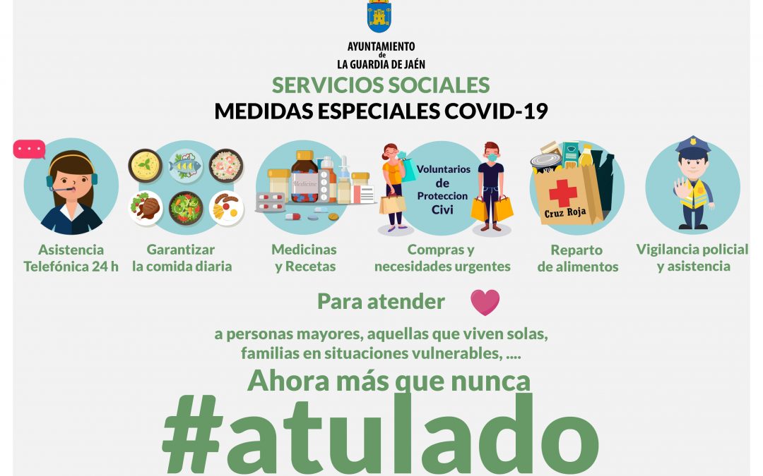 Medidas sociales del Ayuntamiento frente al Covid-19