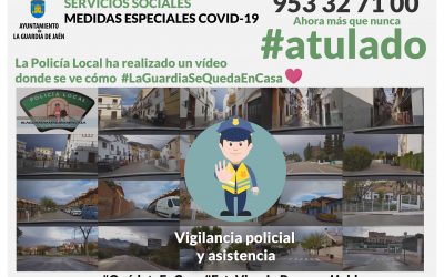 La Policía Local nos muestra que #LaGuardiaSeQuedaEnCasa por el #Covid-19
