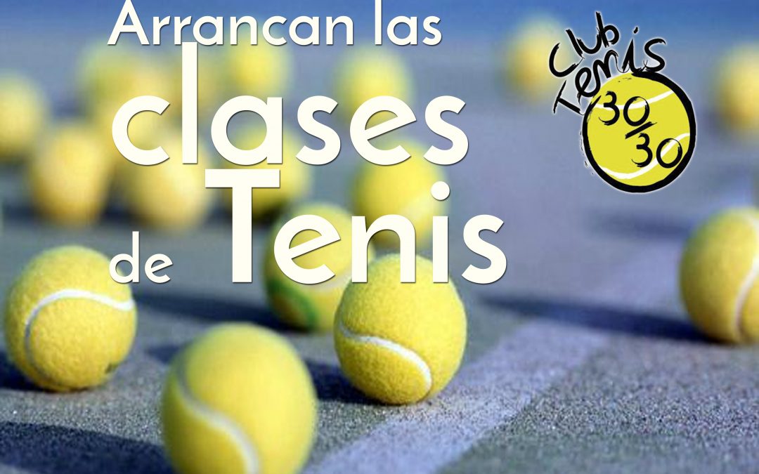 Comienza la Escuela de Tenis
