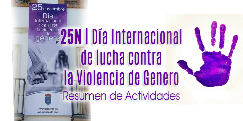 Actividades del #25N, Día Internacional contra la Violencia de Género