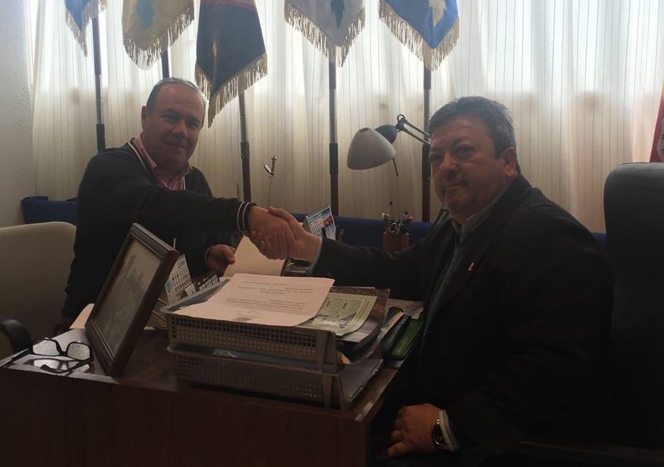 Firma del convenio con la Legión para San Sebastián 2017